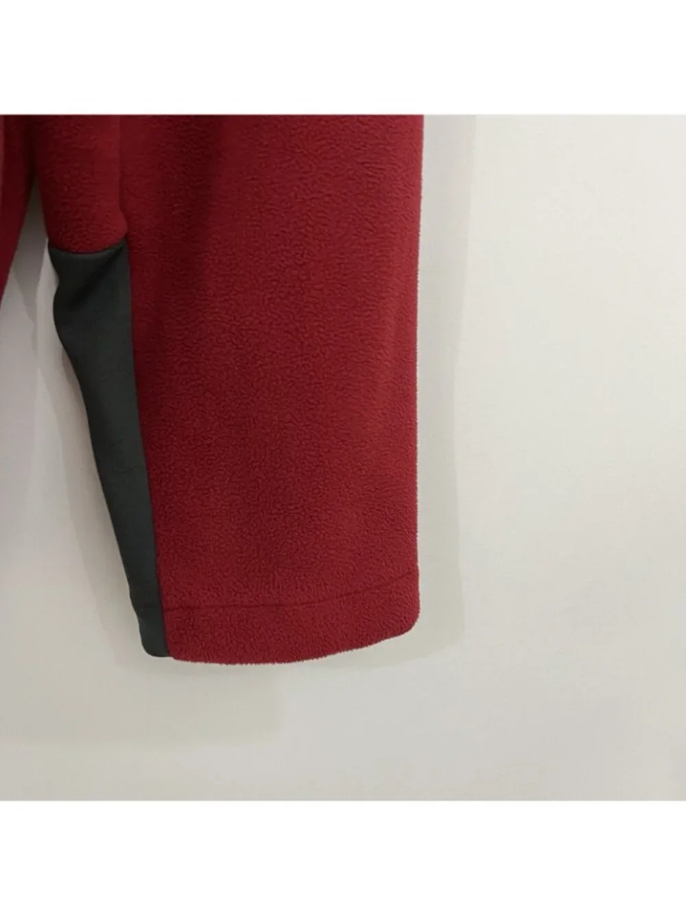 The North Face Red Sherpa Lined Chimborazo Zipper Front Jacket